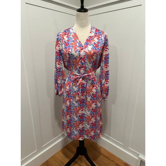 Tucker Silk Blend Fourth of July Dress Size S - Picture 1 of 4